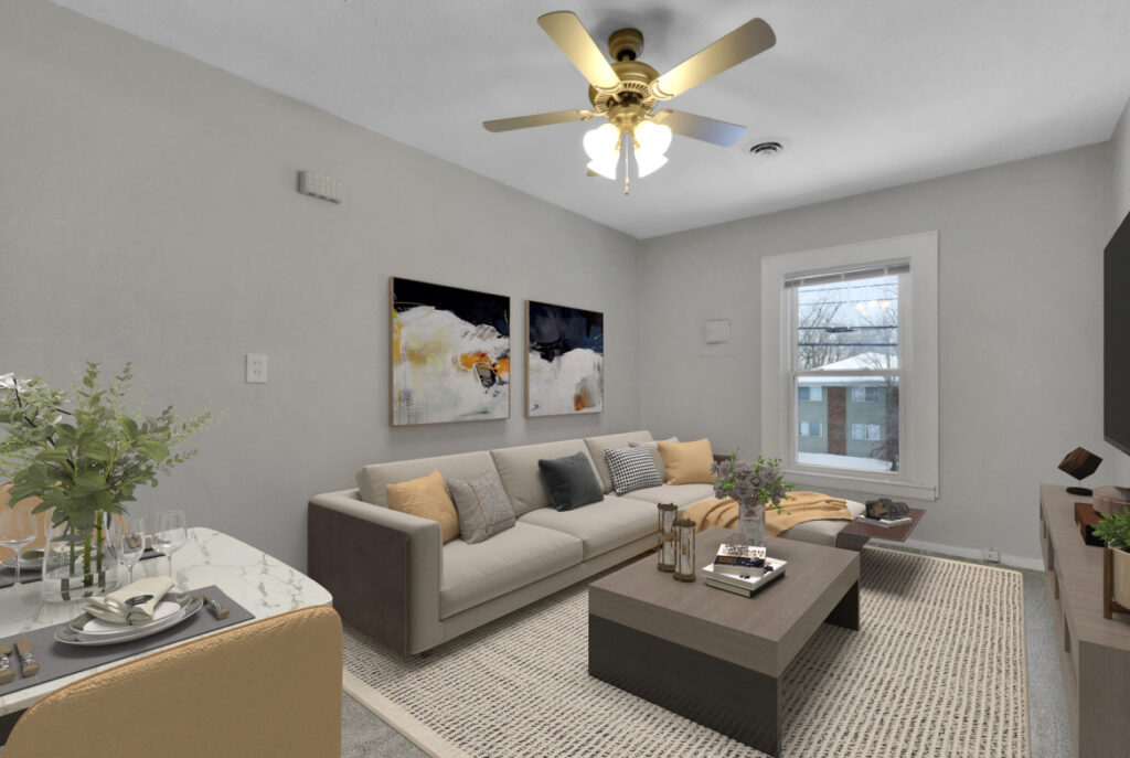 Sunny 2BR with Laundry